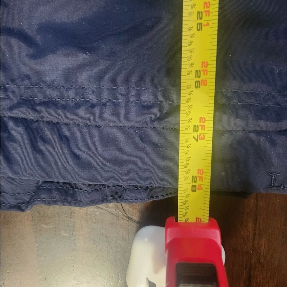 L.L. Bean Men's Deep Blue Windbreaker - Picture 5 of 10